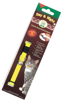 Halsband Reflex, geel (ook in oranje)